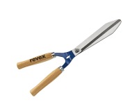 Cisaille haie lame droite 26cm + manche bois Revex