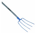 Fourche à fumier 4 dents 30cm + manche résine Revex