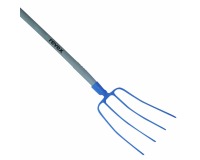 Fourche à fumier 4 dents 30cm + manche résine Revex