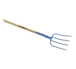 Fourche à fumier 4 dents 30cm + manche pomme Revex