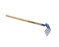 Croc de jardin 4 dents 18cm + manche Revex