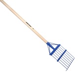 Balai de haie 8 dents éventail 21 cm avec manche Revex
