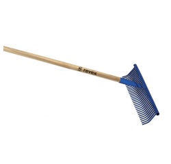 Râteau à gazon 32 dents + manche 150cm
