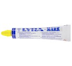 tube peinture indélébile lyra mark - marqueur a bille- jaune - pointe 3 mm