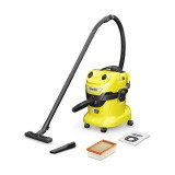 Kärcher - Aspirateur eau et poussières à batterie WD 4-18 Dual (sans batterie amovible)