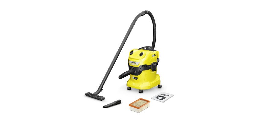 Kärcher - Aspirateur eau et poussières à batterie WD 4-18 Dual (sans batterie amovible)