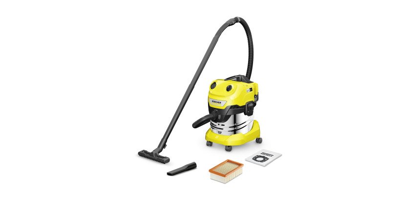 Kärcher - Aspirateur eau et poussières à batterie WD 4-18 S Dual (sans batterie amovible)