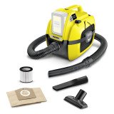 Kärcher - Aspirateur eau et poussières à batterie WD1 Compact sans fil (sans la batterie amovible)
