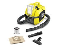 Kärcher - Aspirateur eau et poussières à batterie WD1 Compact sans fil (sans la batterie amovible)