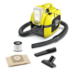 Kärcher - Aspirateur eau et poussières à batterie WD1 Compact sans fil (sans la batterie amovible)