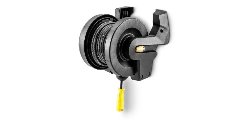 Kärcher - Enrouleur de flexible automatique en plastique avec flexible haute pression, 15 m