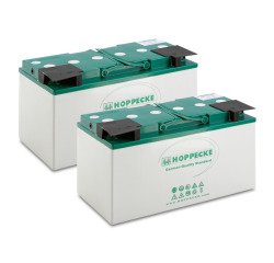 Kärcher - Lot de batteries AGM 2x 12V/80Ah, 24 V, 80 Ah, Sans entretien
