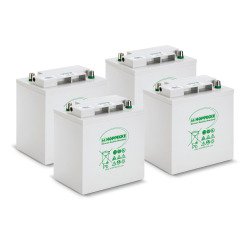 Kärcher - Lot de batteries AGM 4x 6V/170Ah, 24 V, 170 Ah, Sans entretien