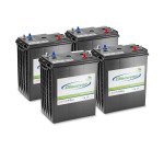 Kärcher - Lot de batteries AGM 4x 6V/285Ah, 24 V, 285 Ah, Sans entretien