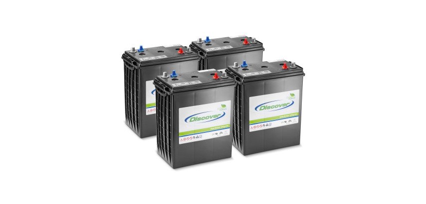 Kärcher - Lot de batteries AGM 4x 6V/285Ah, 24 V, 285 Ah, Sans entretien