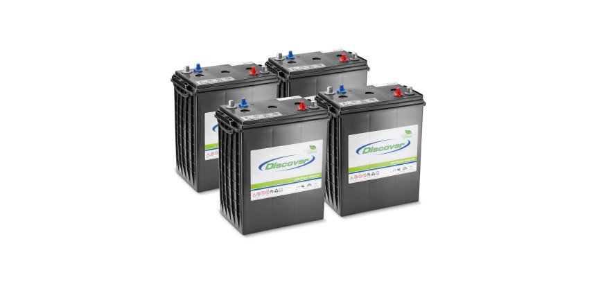 Kärcher - Lot de batteries AGM 4x 6V/285Ah, 24 V, 285 Ah, Sans entretien