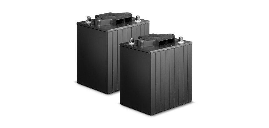 Kärcher - Lot de batteries Gel 2x 12V/76Ah, 24 V, 76 Ah, Sans entretien