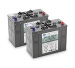 Kärcher - Lot de batteries Gel 2x 12V/105Ah, 24 V, 105 Ah, Sans entretien