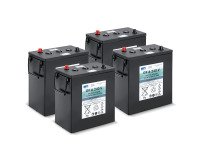 Kärcher - Lot de batteries Gel 4x 6V/240Ah, 24 V, 240 Ah, Sans entretien