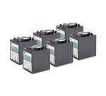 Kärcher - Lot de batteries Gel 6x 6V/180Ah, 36 V, 180 Ah, Sans entretien