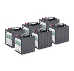 Kärcher - Lot de batteries Gel 6x 6V/180Ah, 36 V, 180 Ah, Sans entretien