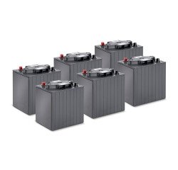 Kärcher - Lot de batteries Gel 6x 6V/240Ah, 36 V, 240 Ah, Sans entretien