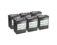 Kärcher - Lot de batteries AGM 6x 6V/285Ah, 36 V, 285 Ah, Sans entretien