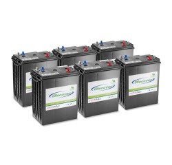 Kärcher - Lot de batteries AGM 6x 6V/285Ah, 36 V, 285 Ah, Sans entretien