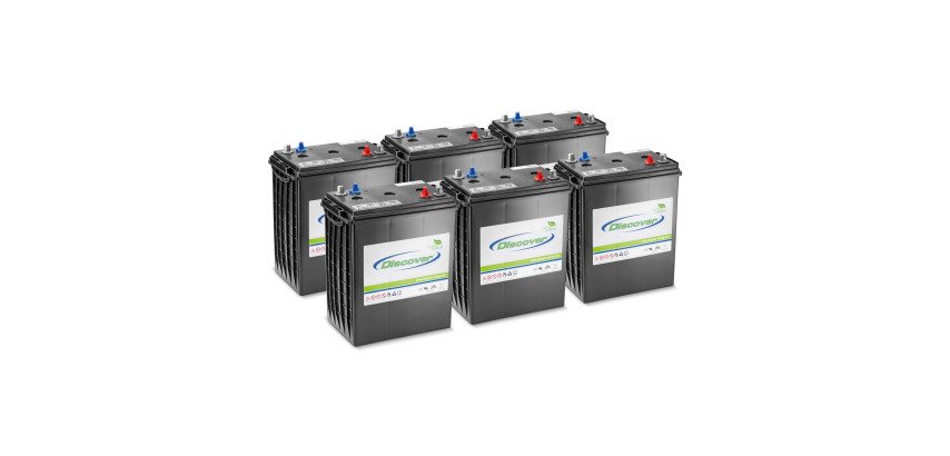 Kärcher - Lot de batteries AGM 6x 6V/285Ah, 36 V, 285 Ah, Sans entretien