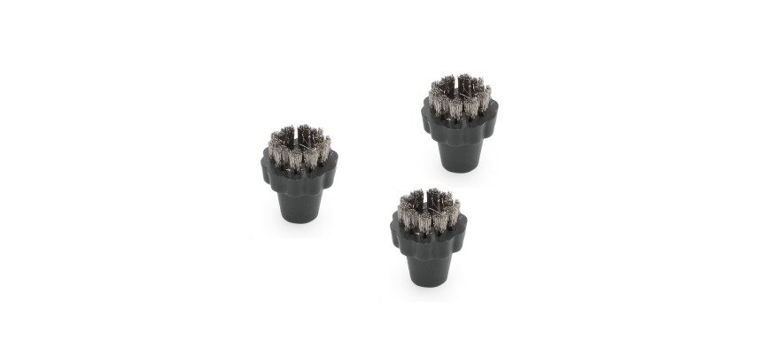 Kärcher - Kit de brosses rondes en acier inoxydable
