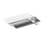 Kärcher - Jeu de 3 serpillières microfibres (1 souple, 1 abrasive, 1 très abrasive)