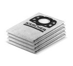 Kärcher - Sachet filtre ouate Rénovation WD/KWD 4-5-6 KFI 489 (paquet de 4)