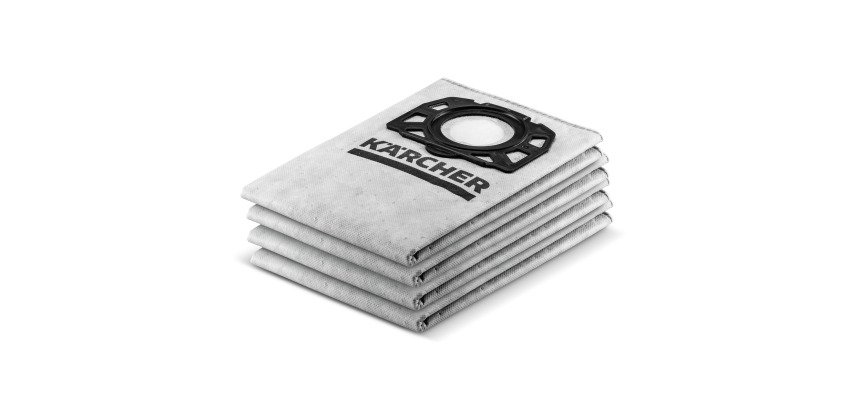 Kärcher - Sachet filtre ouate Rénovation WD/KWD 4-5-6 KFI 489 (paquet de 4)