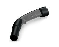 Kärcher - Coude, NT, DN 35, plastique, électroconducteur, attache 2.0 côté flexible, cône côté accessoire