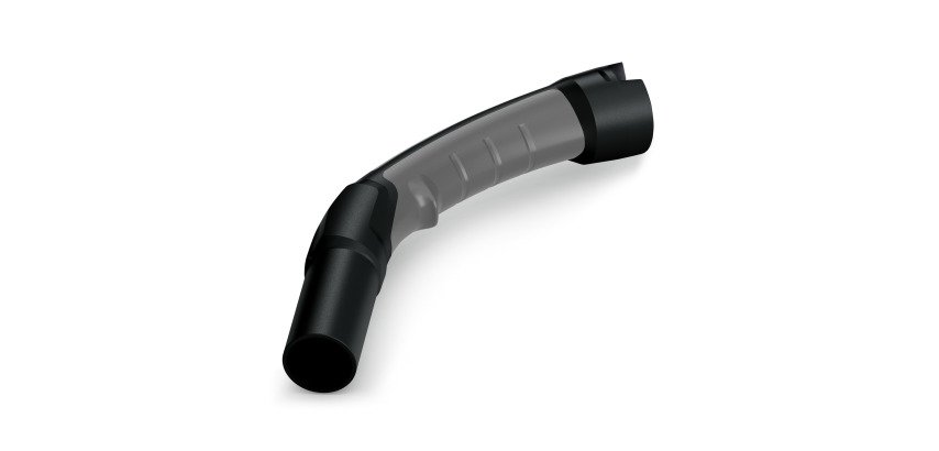 Kärcher - Coude, NT, DN 35, plastique, électroconducteur, attache 2.0 côté flexible, cône côté accessoire