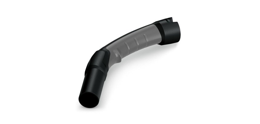 Kärcher - Coude, NT, DN 35, plastique, électroconducteur, attache 2.0 côté flexible, cône côté accessoire