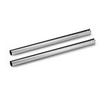 Kärcher - Tube d'aspiration, 2 x, NT, DN 35, longueur de 550 mm, acier chromé, compatible avec : NT 27/1, NT 30/1, NT 40/1, NT 50/1, NT 55/1, NT 65/2, NT 75/2
