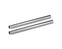 Kärcher - Tube d'aspiration, 2 x, NT, DN 35, longueur de 550 mm, acier chromé, compatible avec : NT 27/1, NT 30/1, NT 40/1, NT 50/1, NT 55/1, NT 65/2, NT 75/2