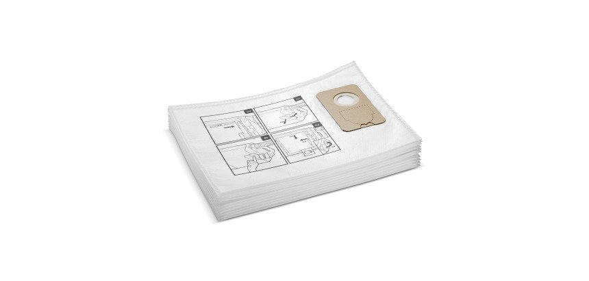 Kärcher - Sacs filtrants en non-tissé, 10 Pièce(s), CV 30/2 Bp