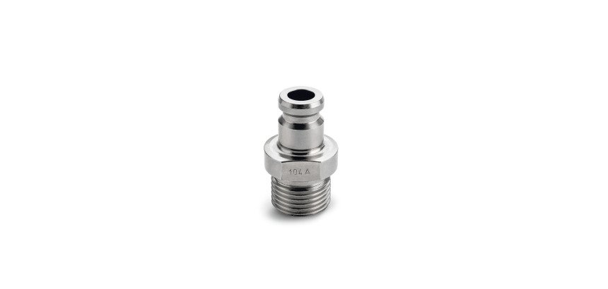 Kärcher - Raccord rapide fixe HP inox 1/2" G ext (vanne HP 1/2")
