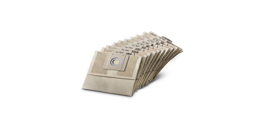 Kärcher - Sacs  filtrants papier, 10 Pièce(s), BDP 43/450, BDS 43/Duo, BDS 43/180, BV