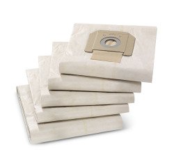 Kärcher - Sacs  filtrants papier, 5 Pièce(s), NT 48, NT 65, NT 70, NT 72, NT 75, NT 80, WET VAC