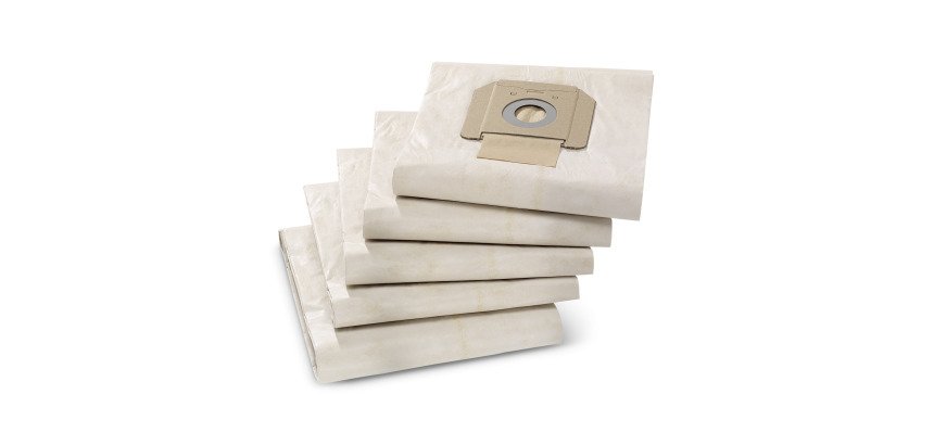 Kärcher - Sacs  filtrants papier, 5 Pièce(s), NT 48, NT 65, NT 70, NT 72, NT 75, NT 80, WET VAC