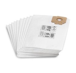 Kärcher - Sacs filtrants en non-tissé, 10 Pièce(s), CV 30/1, CV 38/1, CV 38/2, CV 48/2