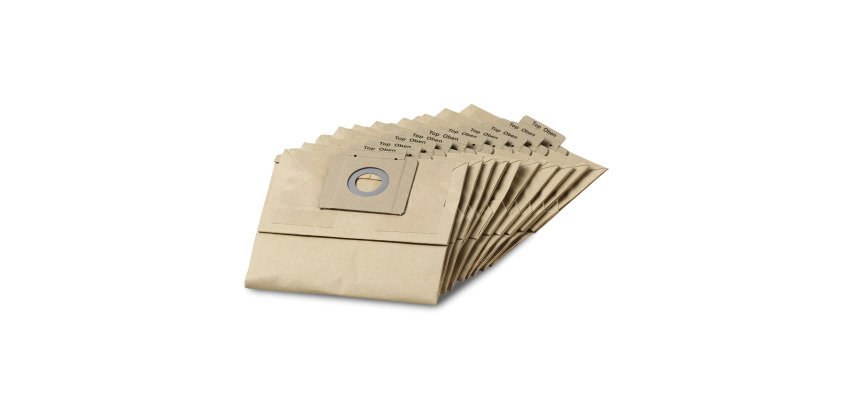 Kärcher - Sacs  filtrants papier, 10 Pièce(s), T 12/1