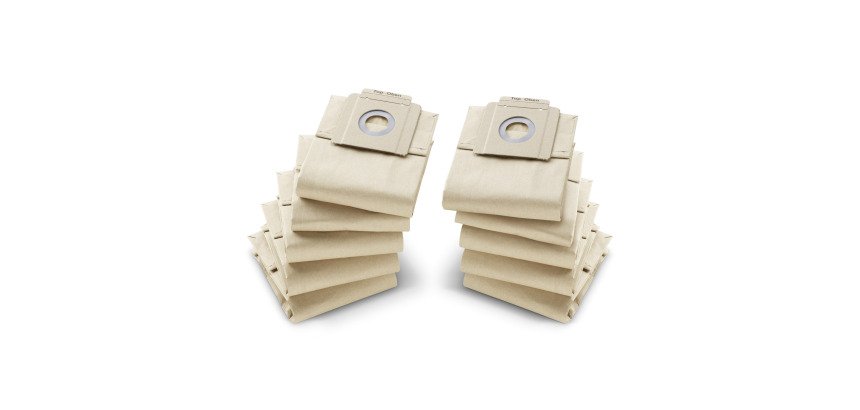 Kärcher - Sacs  filtrants papier, 10 Pièce(s), T 7/1, T 9/1, T 10/1