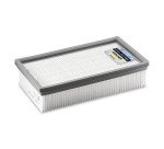 Kärcher - Filtre plissé plat Wet & Dry, fibre PES avec revêtement PTFE, étiquette bleue