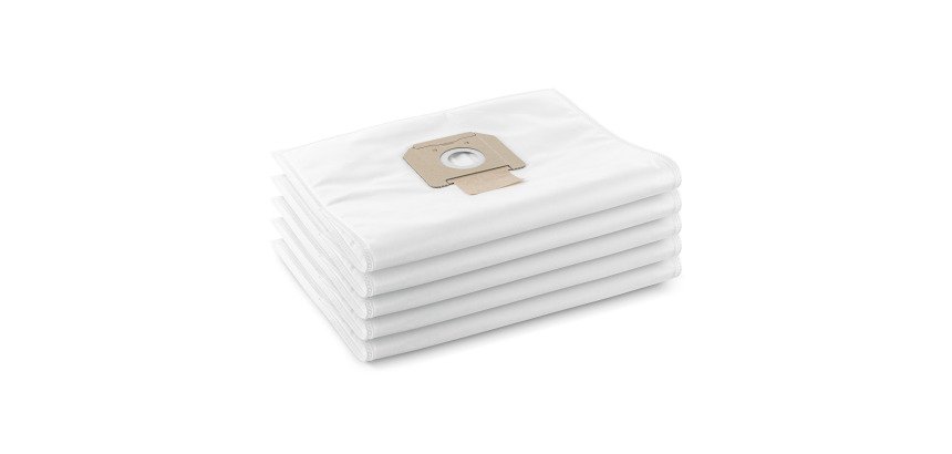 Kärcher - Sacs filtrants en non-tissé, 5 Pièce(s), NT 40/1, NT 45/1, NT 55/1