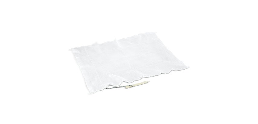 Kärcher - Filet pour frange avec cordon de fermeture, blanc, 70 L