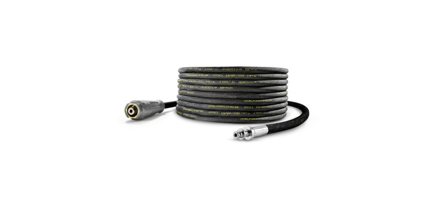 Kärcher - Flexible haute pression, 15 m, DN 6, 300 bar, 1 x EASY!Lock / 1 x raccord AVS pour tambour enrouleur
